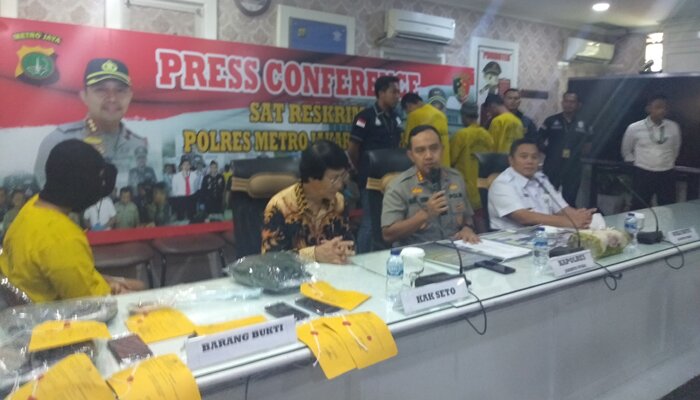 Ketua LPAI, Seto Mulyadi, Rabu (4/12/2019) di Mapolres Jakarta Utara.(yahya)