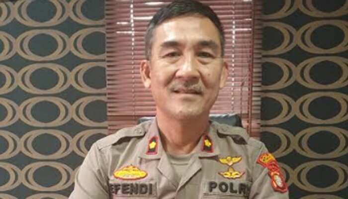 Kapolsek Cimanggis Kompol Efendi (angga)