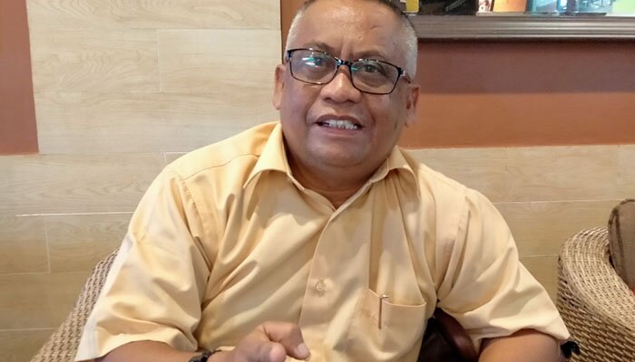 Ketua Umum DPP LAKI Burhanudin Abdullah. (rizal)