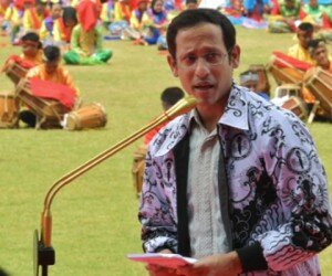 Mendikbud Nadiem Makarim. (Twitter/@kemdikbud_RI)