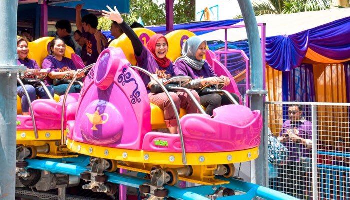Ocean Dream Samudra Ancol, luncurkan wahana Mola-Mola Jet Spinner. (deny)