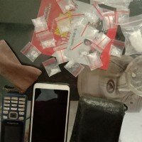 Barang bukti sabu dan peralatan hisapnya diamankan dari bandar narkoba inisial S.(ist)