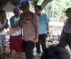 Kapolres Pandeglang AKBP Sofwan Hermanto menemui cakades jelang pilkades serentak.(ist)