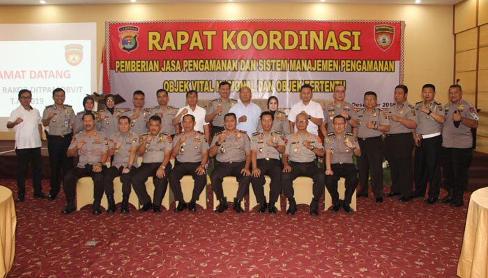 Kapolda Lampung Irjen Pol Purwadi Arianto, pimpin Rakor Direktorat Pengamanan objek vital .(ist)