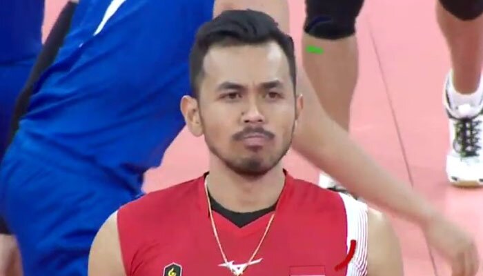 I Putu Randu Wahyu Pradana. (twitter @badmintonfess)