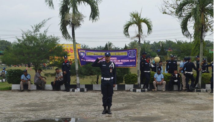 Acara HUT ke-39 Satpam di Tulangbawang, Lampung.