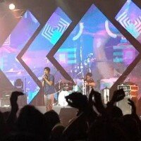 Pentas Sheila o 7 di Gandaria, Jaksel.