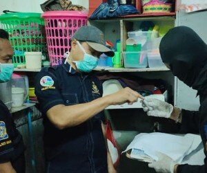 Suasana sidak di Rutan Gunung Sindur.(yopi)