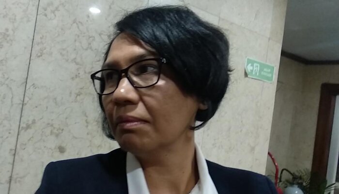 Plt Kepala Badan Perencanaan Pembangunan Daerah (Bapeda) DKI Jakarta, Suharti. (Yendhi)