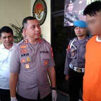 tukang parkir yang jadi pengedar narkoba. (Ifand)