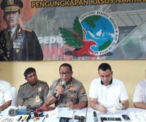 Kabid Humas Polda Metro Jaya Kombes Pol Yusri Yunus (tengah).(dok)